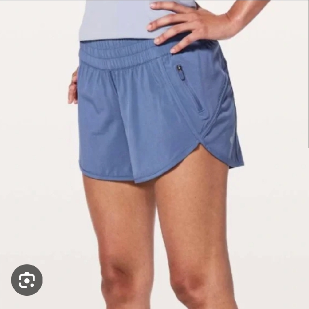Women's Blue Athletic Shorts